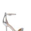 Yesica Stiletto with Crystal-Encrusted Strap