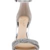Yesica Stiletto with Crystal-Encrusted Strap