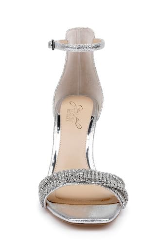 Yesica Stiletto with Crystal-Encrusted Strap