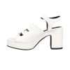 Women's Retro Heeled Sandal