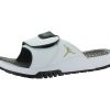 Jordan Hydro XI Men's Slides (FN2452-104, White/Black/Legend Blue)