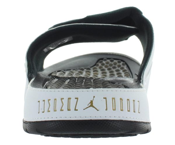 519Y7cigZ0L.jpg Jordan Hydro XI Men's Slides (FN2452-104, White/Black/Legend Blue)