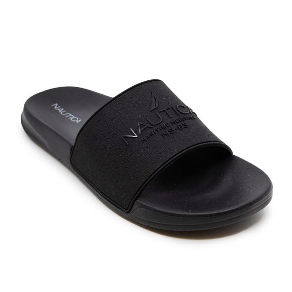 51ItvtLpY6L.jpg Men's Open Toe Slide Sandals - Comfortable Indoor & Outdoor Shower Slippers