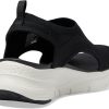 Women's Arch Fit-City Catch Knit Slip-On Sandals