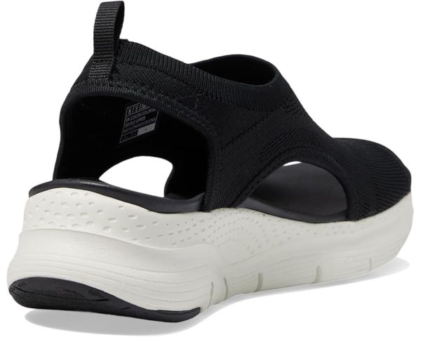 51Y2omdsQYL.jpg Women's Arch Fit-City Catch Knit Slip-On Sandals