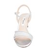 Nelena - Women's Sparkling Dress Sandals with Crystal Embellishments Shoes - Elegant and Comfortable heeled Sandals for Women -