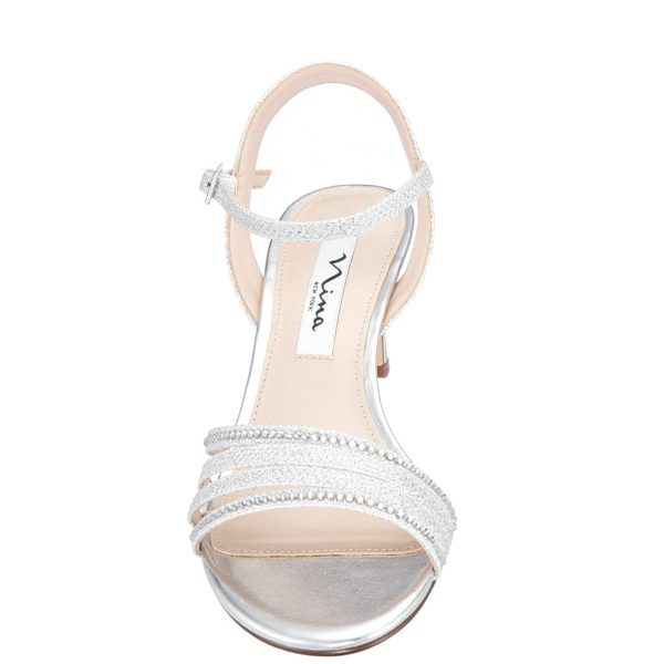 51Yay7axmHL.jpg Nelena - Women's Sparkling Dress Sandals with Crystal Embellishments Shoes - Elegant and Comfortable heeled Sandals for Women -