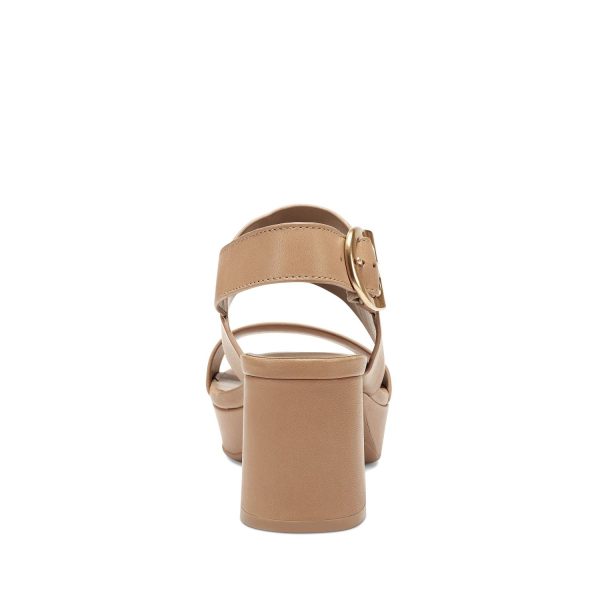 Women's Camera Platform Heeled Sandal