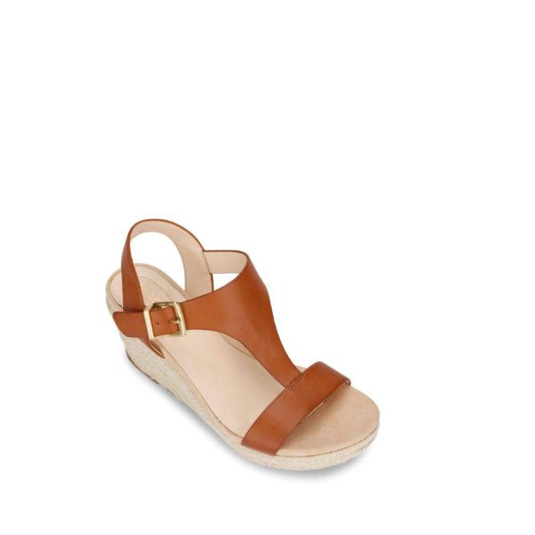 Women's Card T-Strap Wedge Sandal
