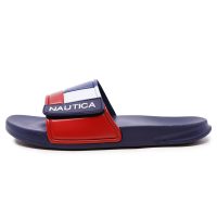 Men's Athletic Slide Sandal, Adjustable Straps, Comfort Slip-On (Regular & Wide Widths)