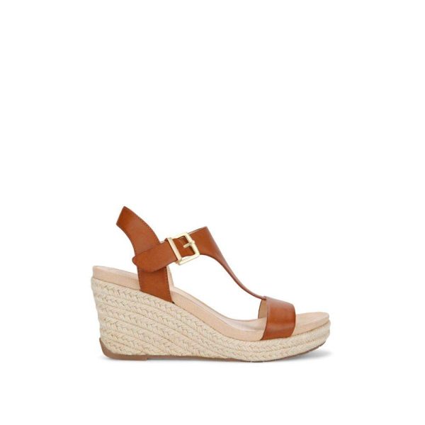 Women's Card T-Strap Wedge Sandal
