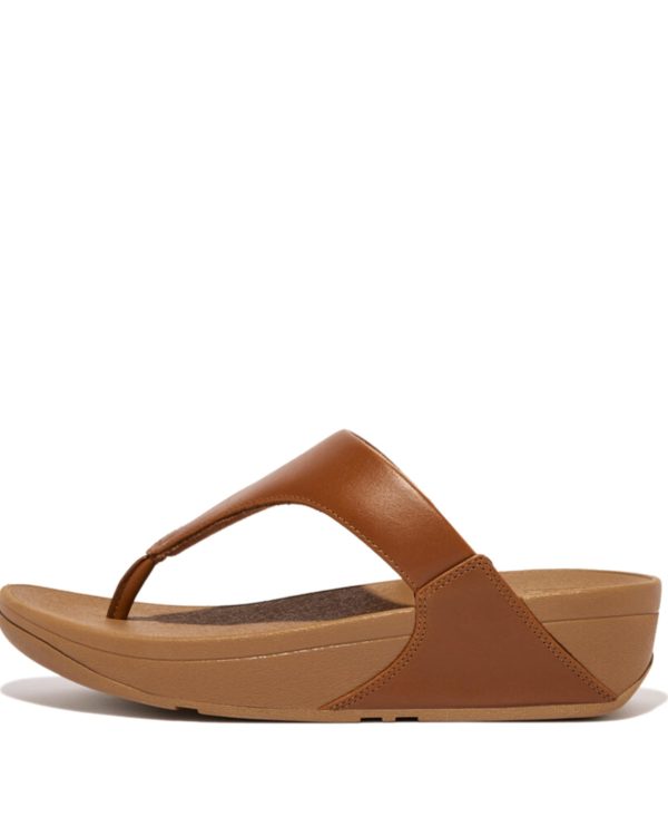 61-ENkm1eL.jpg Women's Lulu Toe Post Leather Flip-Flop Sandal