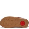 Women's Lulu Toe Post Leather Flip-Flop Sandal
