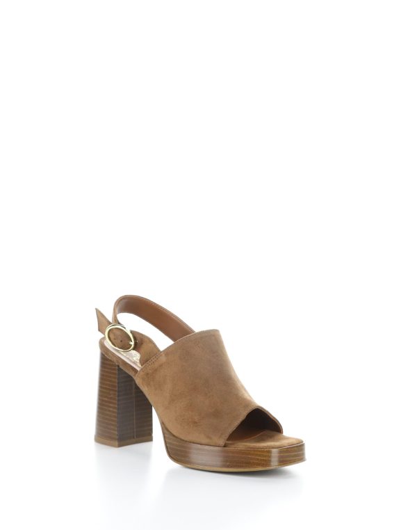 6132nsvmzzL.jpg Women's FARIN Heeled Buckle Strap Sandal