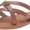 Women's Strappy Slide Flat Sandal