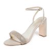 Women's High Heel Ankle Wrap Sandals