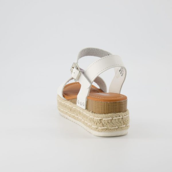 Melissa Espadrille Platform Sandals For Women with Adjustable Ankle Strap and Memory Foam Insole-Comfortable Womens Sandals for