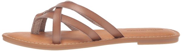 61GeqgEP6LL.jpg Women's Strappy Slide Flat Sandal