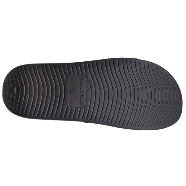 61LlCMneXlL.jpg Men's Open Toe Slide Sandals - Comfortable Indoor & Outdoor Shower Slippers