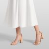 Women's Chunk Low Heel Pump Sandals