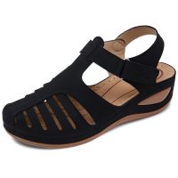 Women's Wedge Sandals Summer: Closed Toe Sandals for Women Platform Dressy Wedge Size 5-11