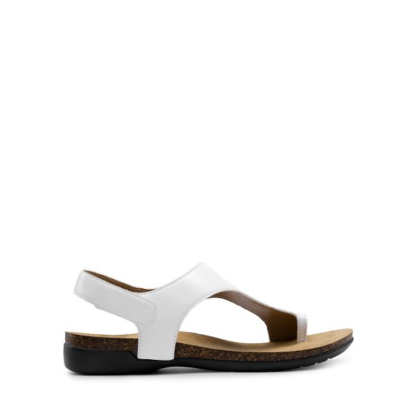 61aDu3ufx2L.jpg Women's Comfortable Cork Footbed Arch Support Sandals Casual to Dressy Thong Walking Flat Sandals for Summer