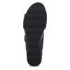 Maddy Slip-On Wedge Sandal for Women –Comfortable Wedge Shoes with Arch Support –Fully Adjustable Straps with Hook & Loop