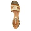 Women's Nora Ankle Strap Low Block Heel Sandal Heeled