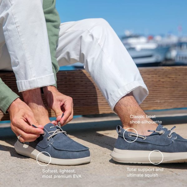 71-wuk0Mu9L.jpg Swellsole Pier Boat Shoe, Memory Foam Footbed, Lightweight and Flexible