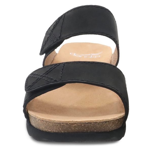 Maddy Slip-On Wedge Sandal for Women –Comfortable Wedge Shoes with Arch Support –Fully Adjustable Straps with Hook & Loop