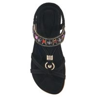 Women's Sandals Dressy Flat: Summer Comfortable Shoes Bohemian Casual Beach Walking