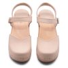 Handmade Swedish Wood Clogs for Women, High Heel Sandal | Victoria