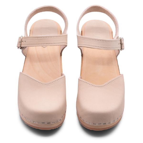 716l93v15ML.jpg Handmade Swedish Wood Clogs for Women, High Heel Sandal | Victoria