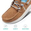 Swellsole Pier Boat Shoe, Memory Foam Footbed, Lightweight and Flexible