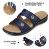 Flat Sandals Women Dressy: Non Slip, Arch Support, Orthopedic, Plantar Fasciitis Comfortable Walking Sandal