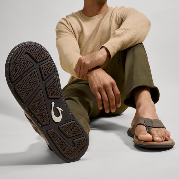 71LMnVT0uNL.jpg Tuahine Men's Waterproof Leather Sandals, Versatile Beach Flip Flops, Arch Support & Comfort Fit, Lightweight & Durable,