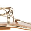 Women's Samantha Flat Strappy Lace-up Sandal