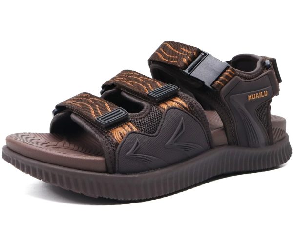 71OPXMmSqxL.jpg Mens Hiking Sandals with Arch Support Orthopedic Walking Recovery Sandals for Plantar Fasciitis Open Toe Summer Athletic Sport