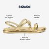 Tiare Women's Strappy Sandals, Premium Leather & Stylish Design, All-Day Comfort & Support