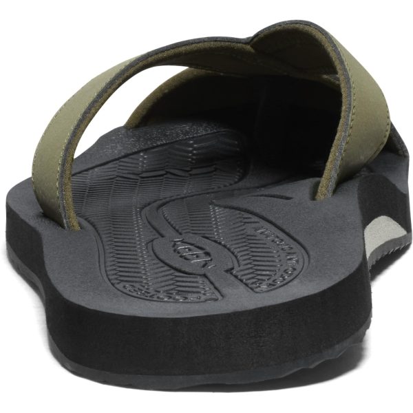 71Qjjj9po6L.jpg Men's Barbados Hybrid Flip-Flop with Toe Protection