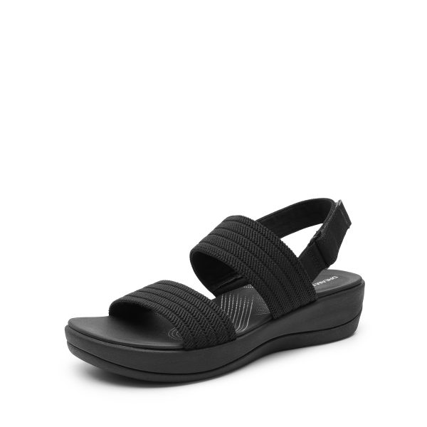 71SiHBKRnZL.jpg Women's Walking Sandals Lightweight Soft Footbed Low Wedge Comfort Indoor Outdoor Flat Sandals