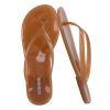 Splash Jelly Flip Flops for Women With Flexible Sole and Soft Footbed Sandals