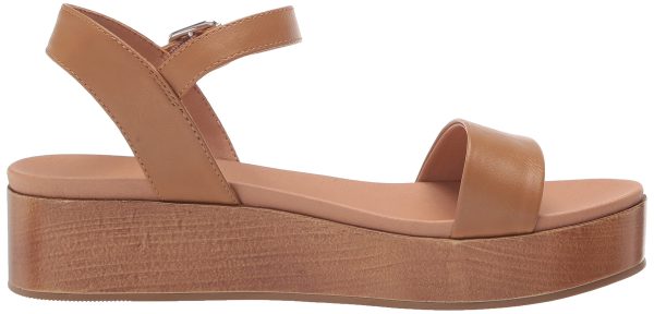 71kDhyVz02S.jpg Women's Two Band Flatform Sandal