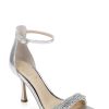Yesica Stiletto with Crystal-Encrusted Strap