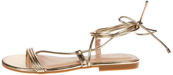 71lxvUaDeZL.jpg Women's Samantha Flat Strappy Lace-up Sandal