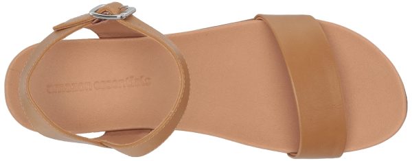71oVrTaevxS.jpg Women's Two Band Flatform Sandal