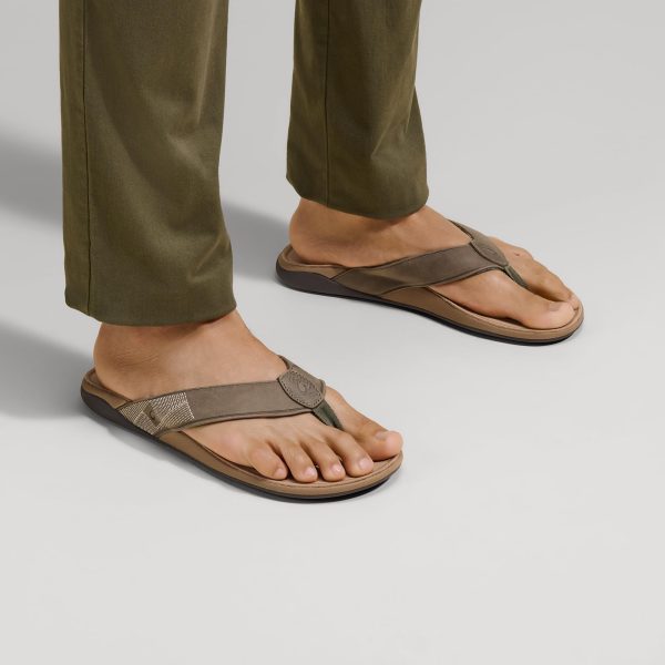 71ppbtaHf7L.jpg Tuahine Men's Waterproof Leather Sandals, Versatile Beach Flip Flops, Arch Support & Comfort Fit, Lightweight & Durable,
