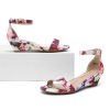 Women's Ingrid Ankle Strap Low Wedge Sandal