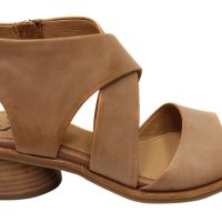 Sofft Women's Camille Heeled Sandal, Luggage, 8.5