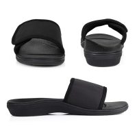 ArchWear, Men's Slide Sandal with Arch Support, Plantar Fasciitis Pain Relief, Lightweight Orthotic Sandal